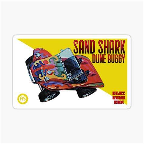 Sand Shark Dune Buggy Model Kit Toy Decal Sticker For Sale By