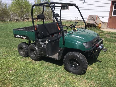 2007 Polaris Ranger Model 6x6 700 Efi 434 Hours 2448 Km