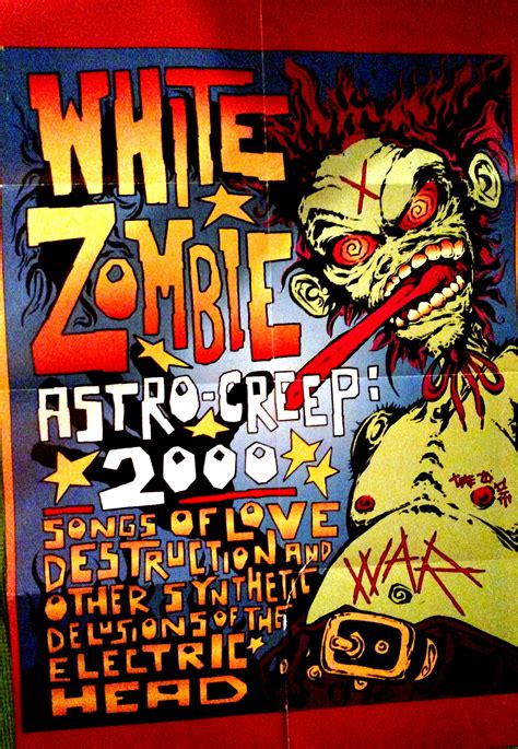 White Zombie Fan Club 1995 Midnight Corey