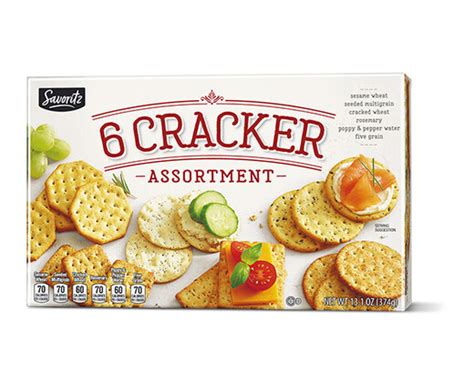 Savoritz Six Cracker Assortment ALDI US