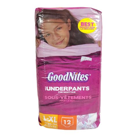 Vintage Goodnites Underpants Pull Ups Huggies Girls Jumbo L XL Pack Of Other