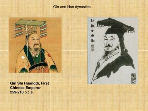 Ppt Qin Shi Huangdi First Chinese Emperor 259 210 Bce Powerpoint