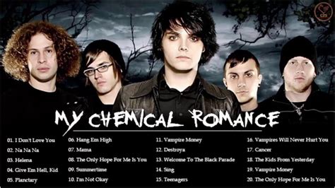 My chemical romance (commonly acronymized to mcr or abbreviated to my chem) is an american rock band from newark, new jersey. Best Songs Of My Chemical Romance - My Chemical Romance ...