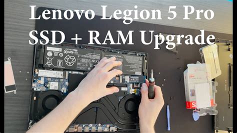 Lenovo Legion 5 Pro Nvme M2 Ssd Ram Upgrade Ryzen 7 5800h 32gb Ram