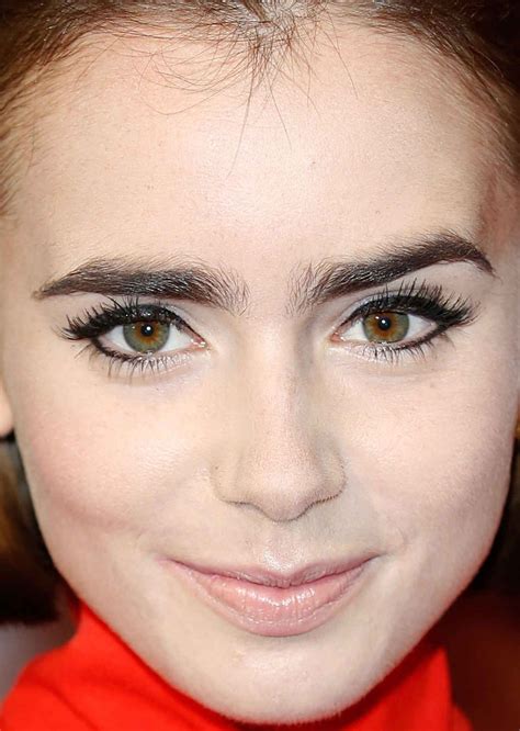 Close Up Of Lily Collins High Drama Eye Look Lily Collins Holiday
