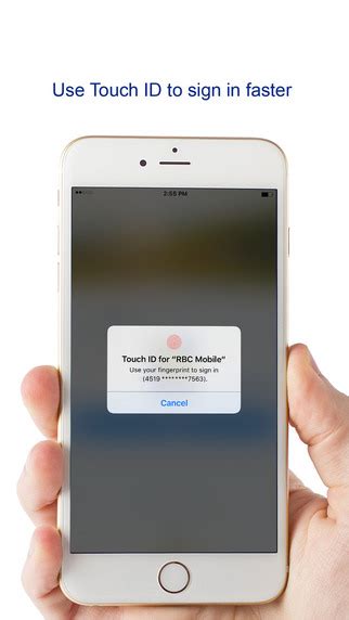 Tap on any card you want to inspect. RBC Mobile for iOS Now Supports Touch ID For Easier Logins ...