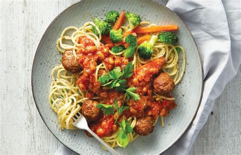 Mince Meatballs With Spaghetti Healthy Food Guide