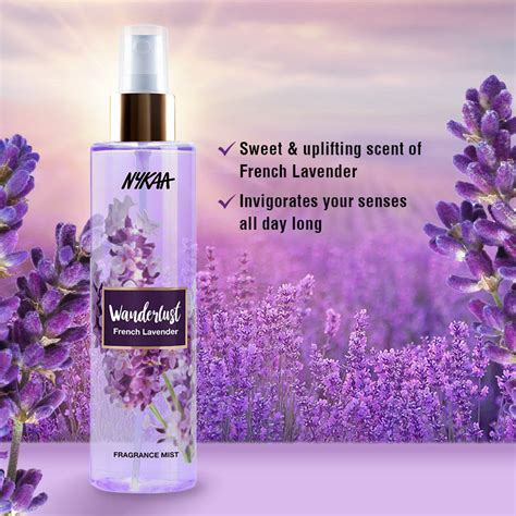 Nykaa Wanderlust Fragrance Body Mist French Lavender Buy Nykaa