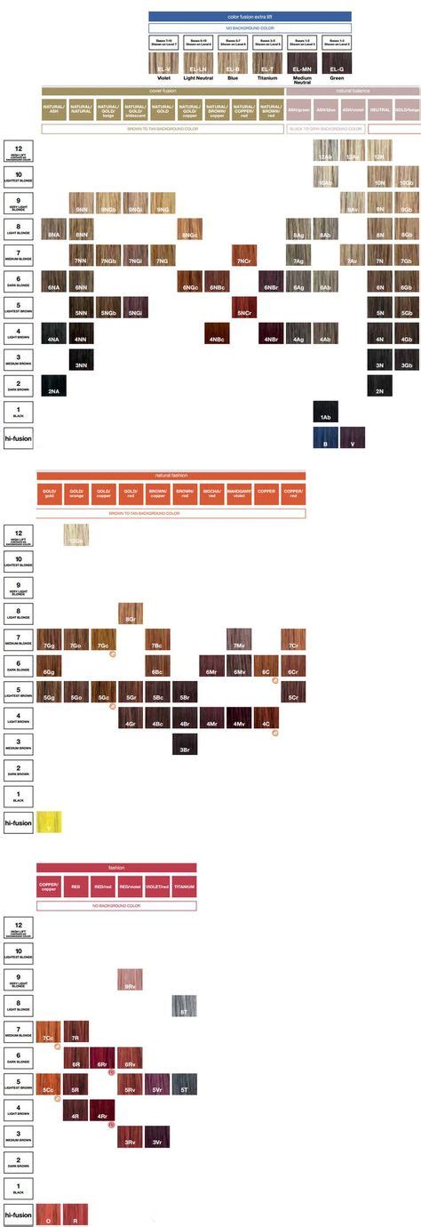 Redken Red Hair Color Chart The Best Redken Hair Color Chart Shades