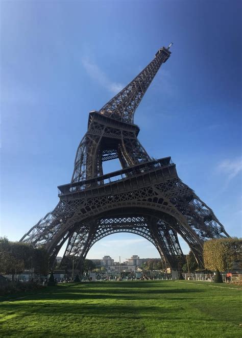 The Eiffel Tower Hidden By A Giant Italian Ice Cream Trocadero Paris