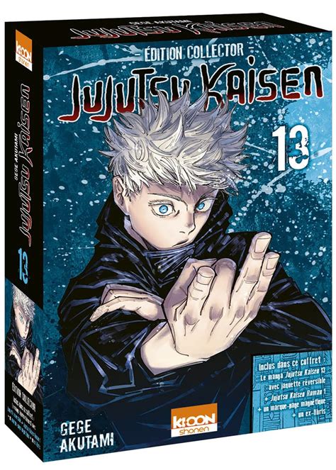 Amazon Com Jujutsu Kaisen T Edition Collector Akutami Gege Books