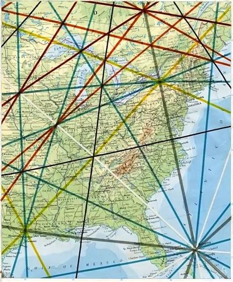 Picture Ley Lines Lay Lines Earth Grid