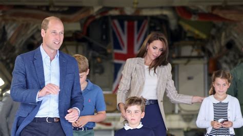 Prince George Princess Charlotte And Louiss Visit To Royal