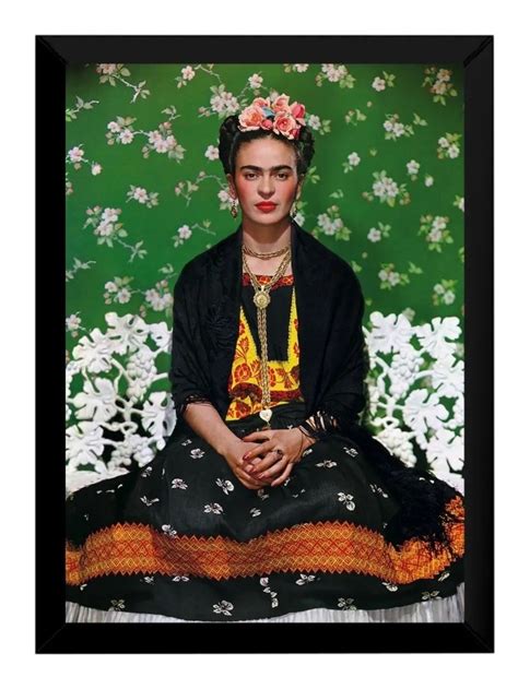 Quadro Frida Kahlo Feminismo Ativismo Ideologia Arte Elo7