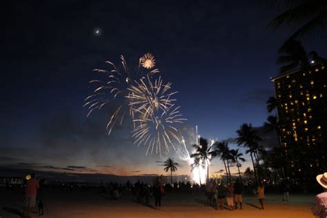 The Best Fireworks Displays In Hawaii In 2016 Cities Times Dates