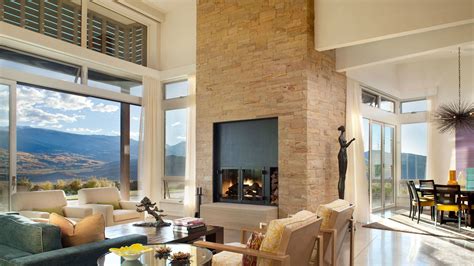 Glamorous Contemporary Colorado House Interior With Stunning Views Of