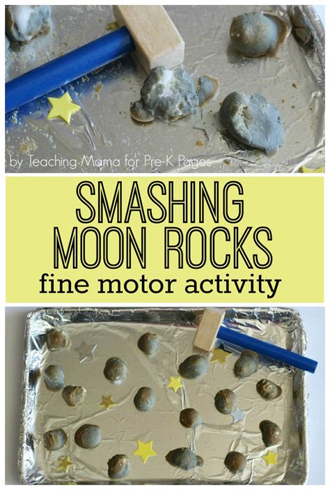 How To Make Moon Rocks Activity For Preschoolers Space Theme