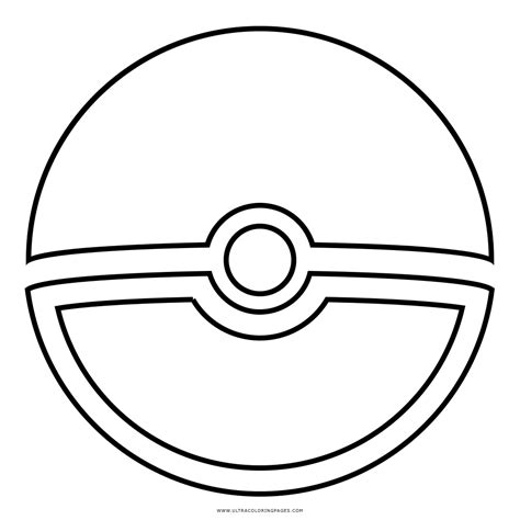 モンスターボール monster ball) is a type of poké ball introduced in generation i. Pokeball Coloring Page - Ultra Coloring Pages