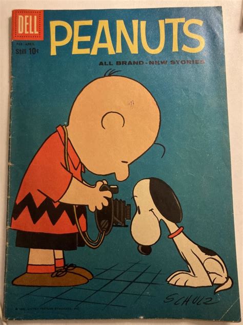 Peanuts 4 1960 Comic Books Silver Age Dell Cartoon Character