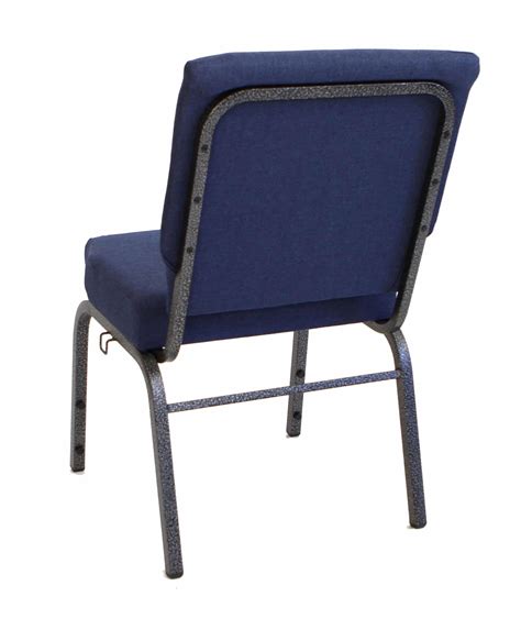 It is a fact commonly trotted out by the church of england that about a million people attend a service each week. AM-CC Navy 20 Inch Padded Church Chair | The Furniture Family