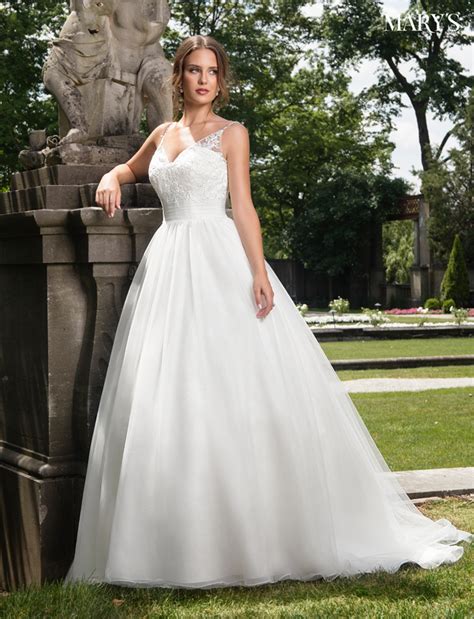 Bridal Wedding Dresses Style Mb1016 In Ivory Or White Color