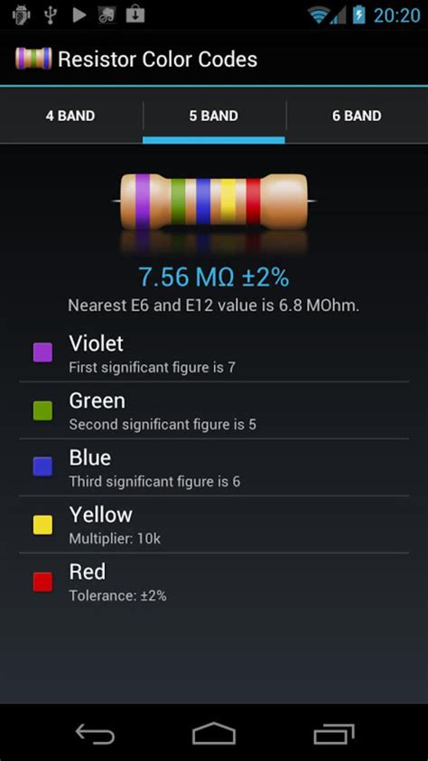 Resistor Color Codes Apk Android