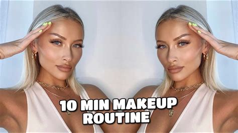 My 10 Minute Makeup Routine Youtube