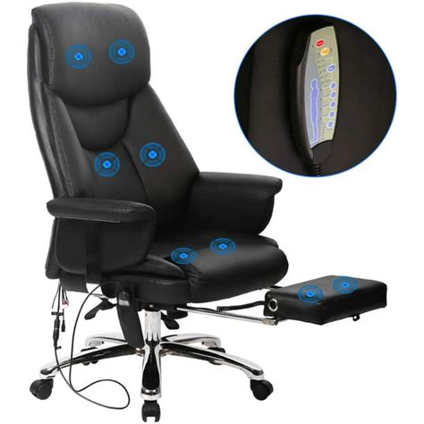 massage office chair ergonomic desk chair recline computer chair with lumbar support headrest