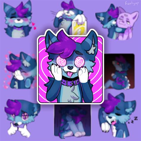 Stickerpack Commission Furry Amino