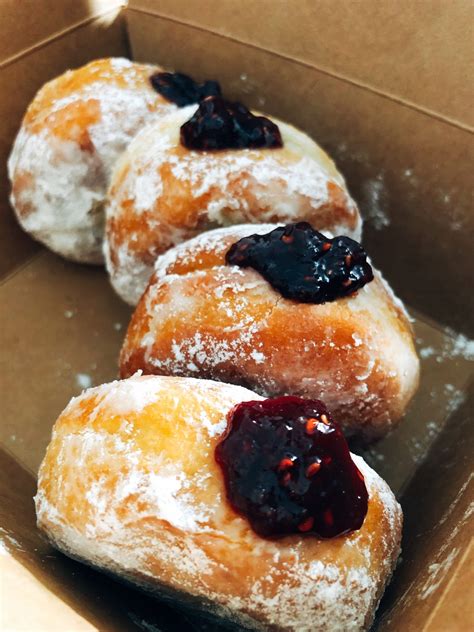 How To Make Raspberry Jam Filled Donuts Delishably