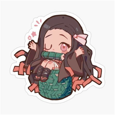 Explore nezuko (r/nezuko) community on pholder | see more posts from r/nezuko community like twintailed nezuko. Nezuko sticker uwu | Pegatinas bonitas, Chibi anime ...