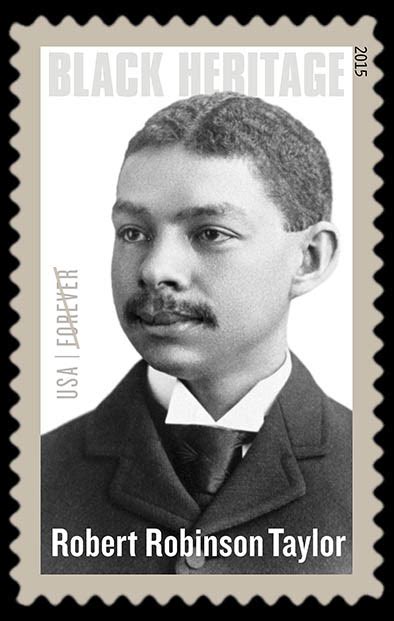 Robert Robinson Taylor United States Postage Stamp Black Heritage