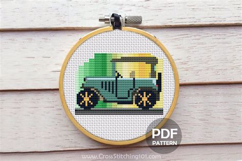Antique Car CrossStitch Design | Cross stitch, Stitch patterns, Cross