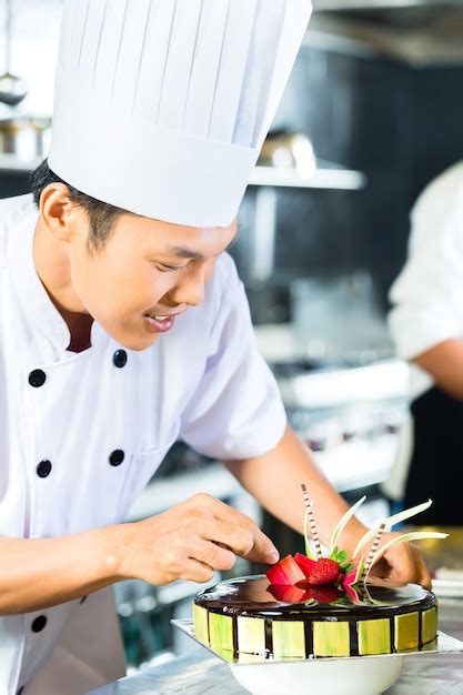 premium photo asian chefs cooking in restaurant
