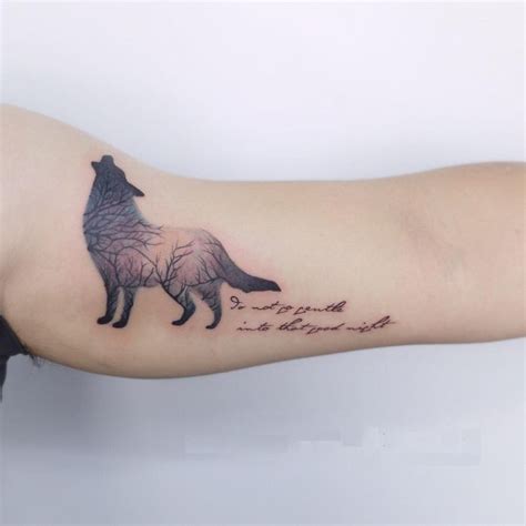 The simplest tattoo ever obviously being just one small line on the side of your index finger, of course. 50 Of The Most Beautiful Wolf Tattoo Designs The Internet ...