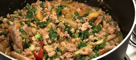 Pork With Tomatoes Ginger And Lemongrass Hmong Recipes