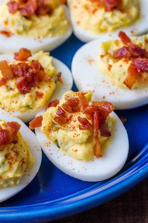 Best Ever Deviled Eggs With Bacon