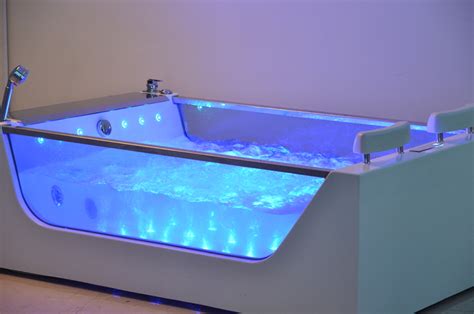 Shop Fontana Peru Two Person Acrylic Indoor Whirlpool Massage Bathtub At FontanaShowers Com