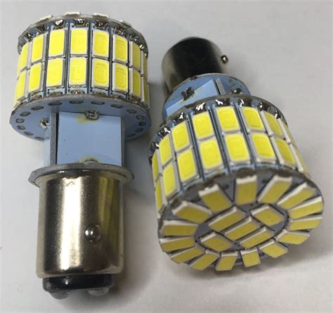 Led Bulb Bay15d 12 Volt 60 Smd Dual Filament Automotive Ledlight