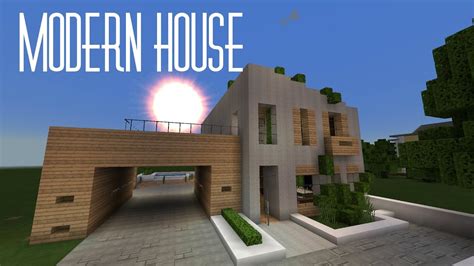 Minecraft Pe 0140 House Showcase Modern House Tour