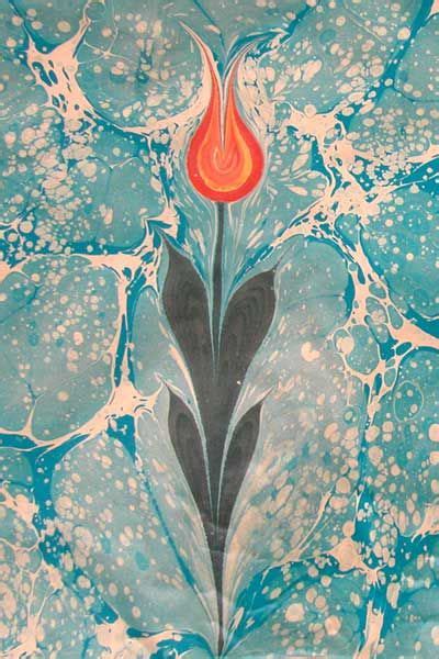 Ebru Traditional Turkish Painting Style 5 Minute Video On How To Do