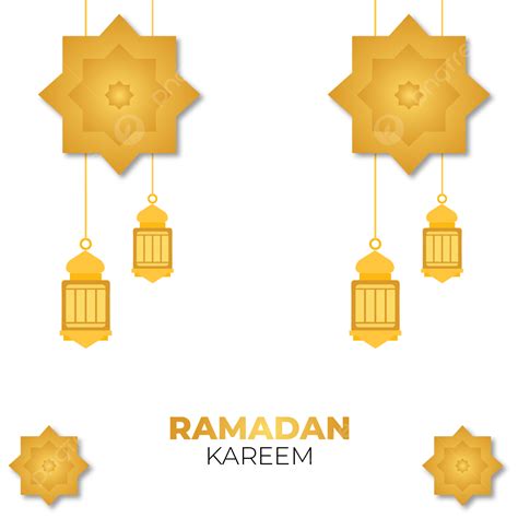 Golden Color Islamic Ramadan Kareem Design Eid Allah Gradient Png