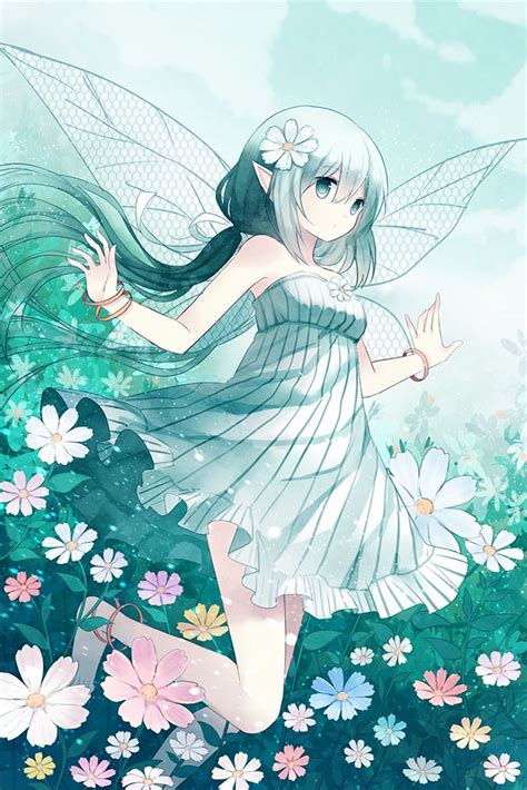 Manga Elfe Anime Anime Butterfly Anime Artwork