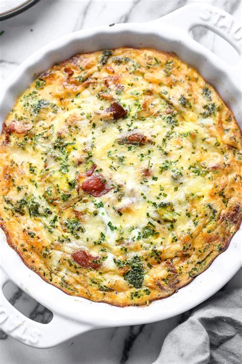 Crustless Quiche Easy And Healthy Wellplated Com