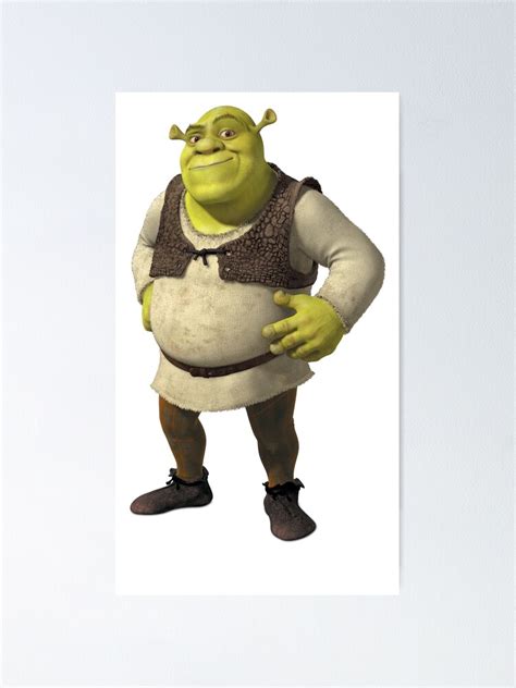 Shrek Has Layers Ogres Have Layers Poster By Wasabi67 Redbubble