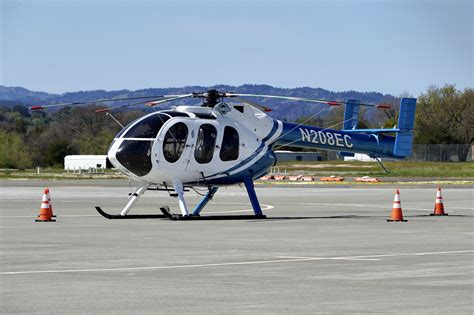 MD Helicopters 600N N208EC c/n RN056 at Sonoma County airport