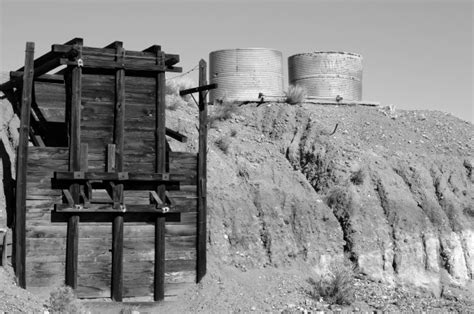 Old Goldmine And Water Tanks Free Stock Photo Public Domain Pictures
