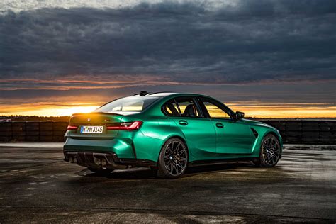 The New Bmw M Competition Sedan Isle Of Man Green