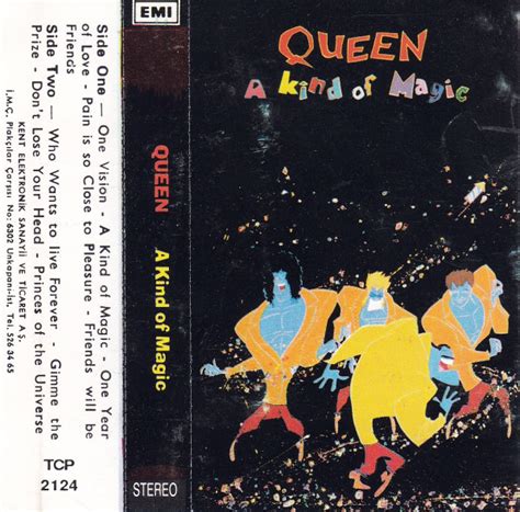 Queen A Kind Of Magic 1986 Cassette Discogs