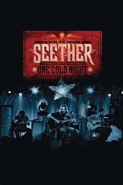 Seether One Cold Night 2006 The Poster Database Tpdb